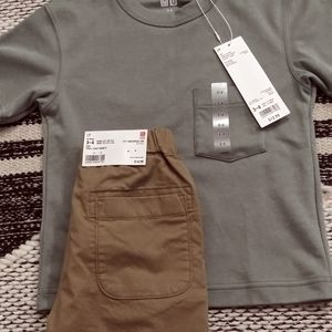 NWT Uniqlo Boy Outfit